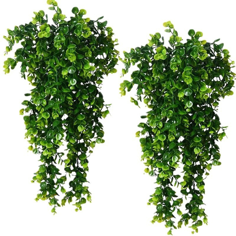 String Of Pearls Plant - 1Pcs Künstliche 5 Gabeln Rattan Eukalyptus