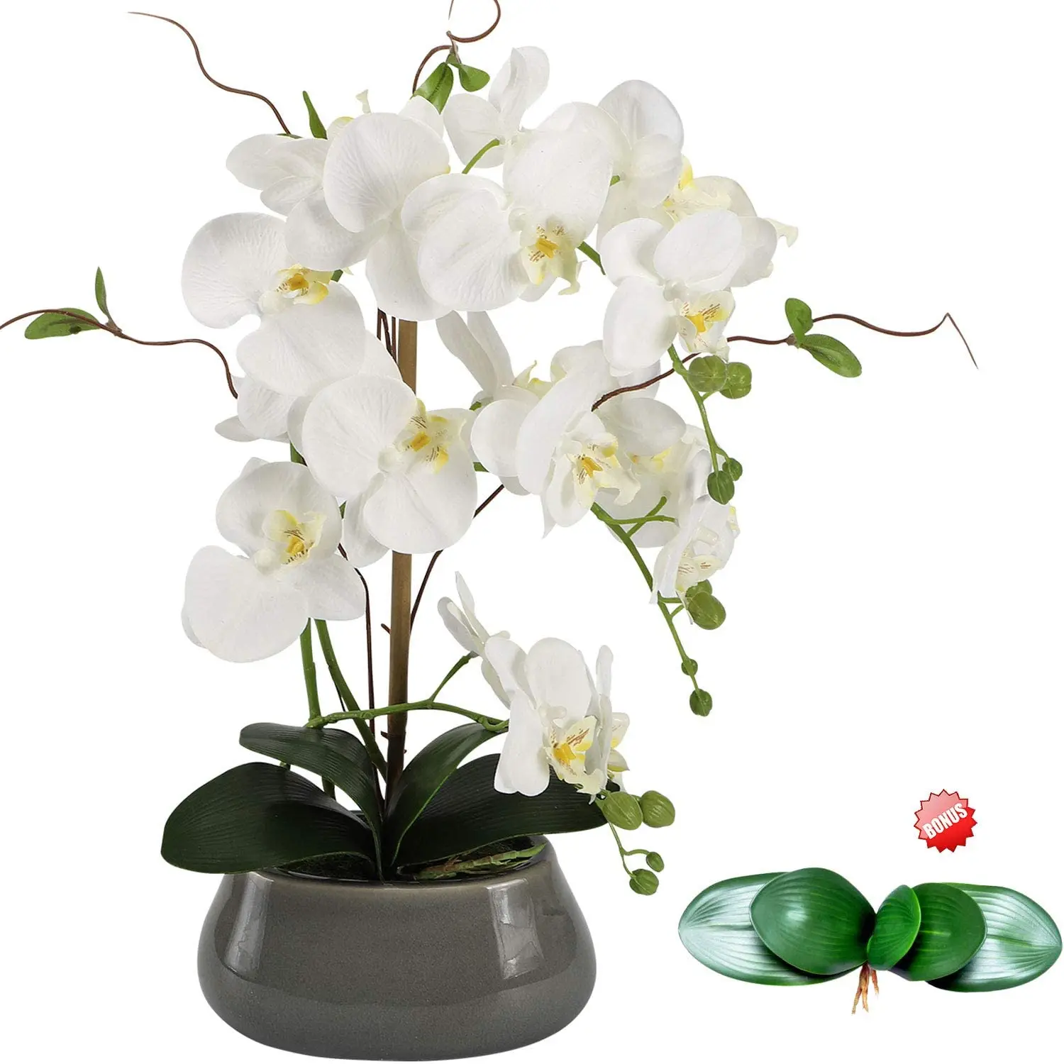 Orchid Phalaenopsis - Künstliche Orchideen blumen Mittelstücke für Esstisch