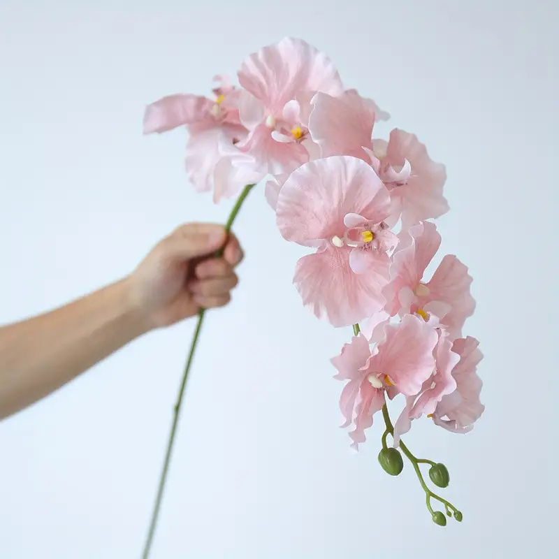 Orchid Phalaenopsis - Lange Zweig Schmetterling Orchideen Künstliche Blumen