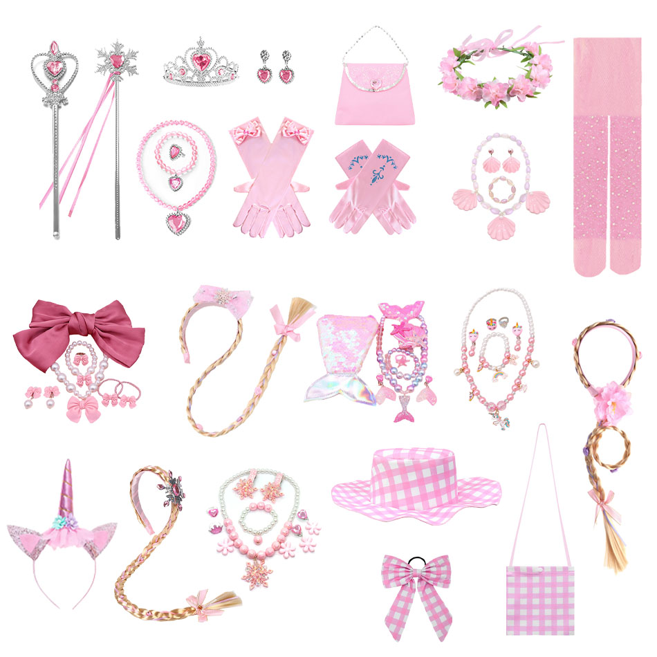 Philodendron Pink Princess - Prinzessin Mädchen Rosa Dress Up Zubehör