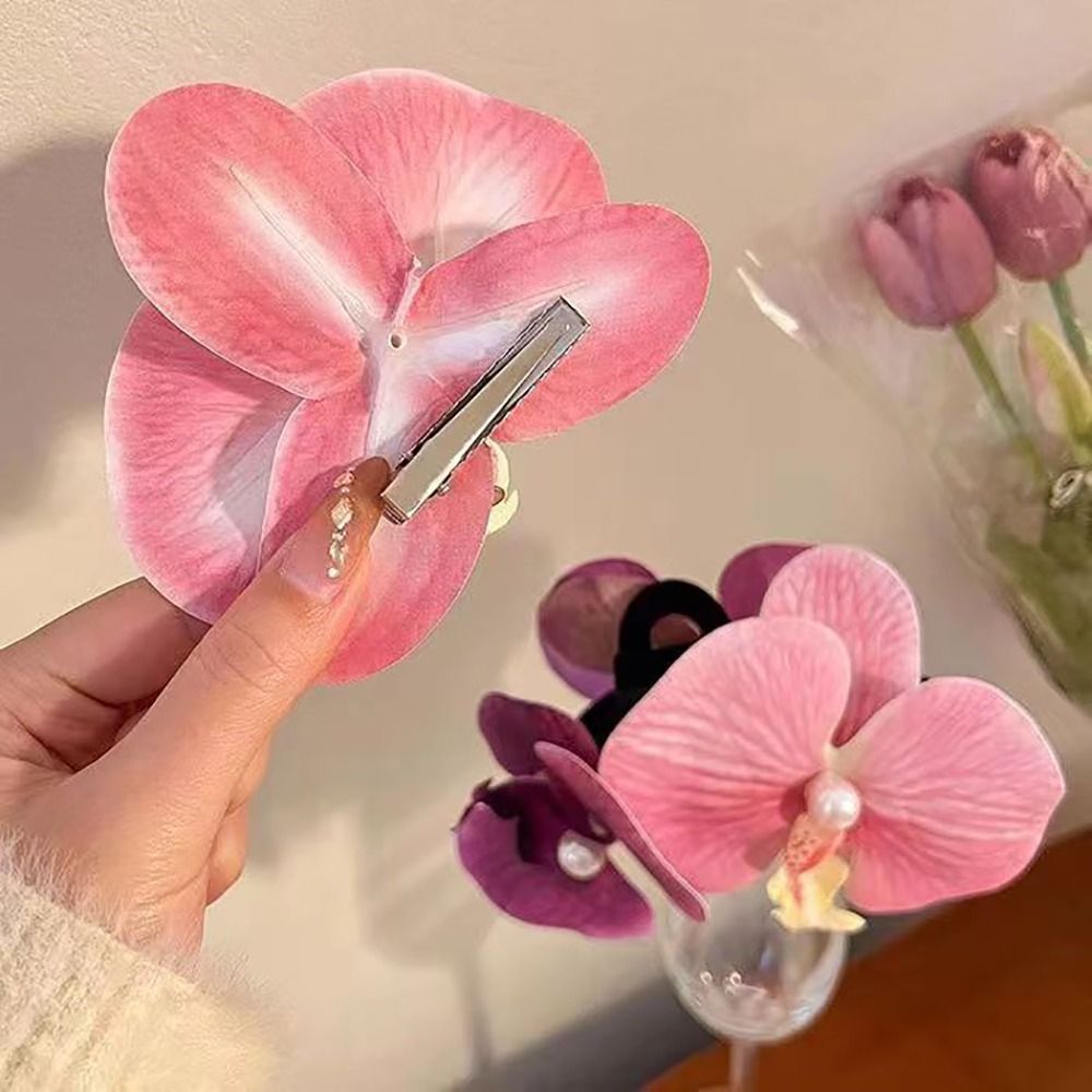 Orchid Phalaenopsis - 1 Stück Enten schnabel Clip Orchidee