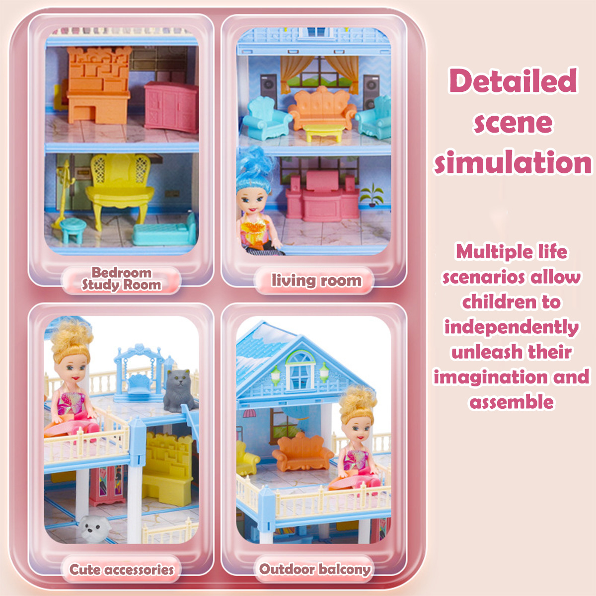 Mädchen-Puppenhaus-Spielzeug 3 – Philodendron Pink Princess Bewertung und Preis