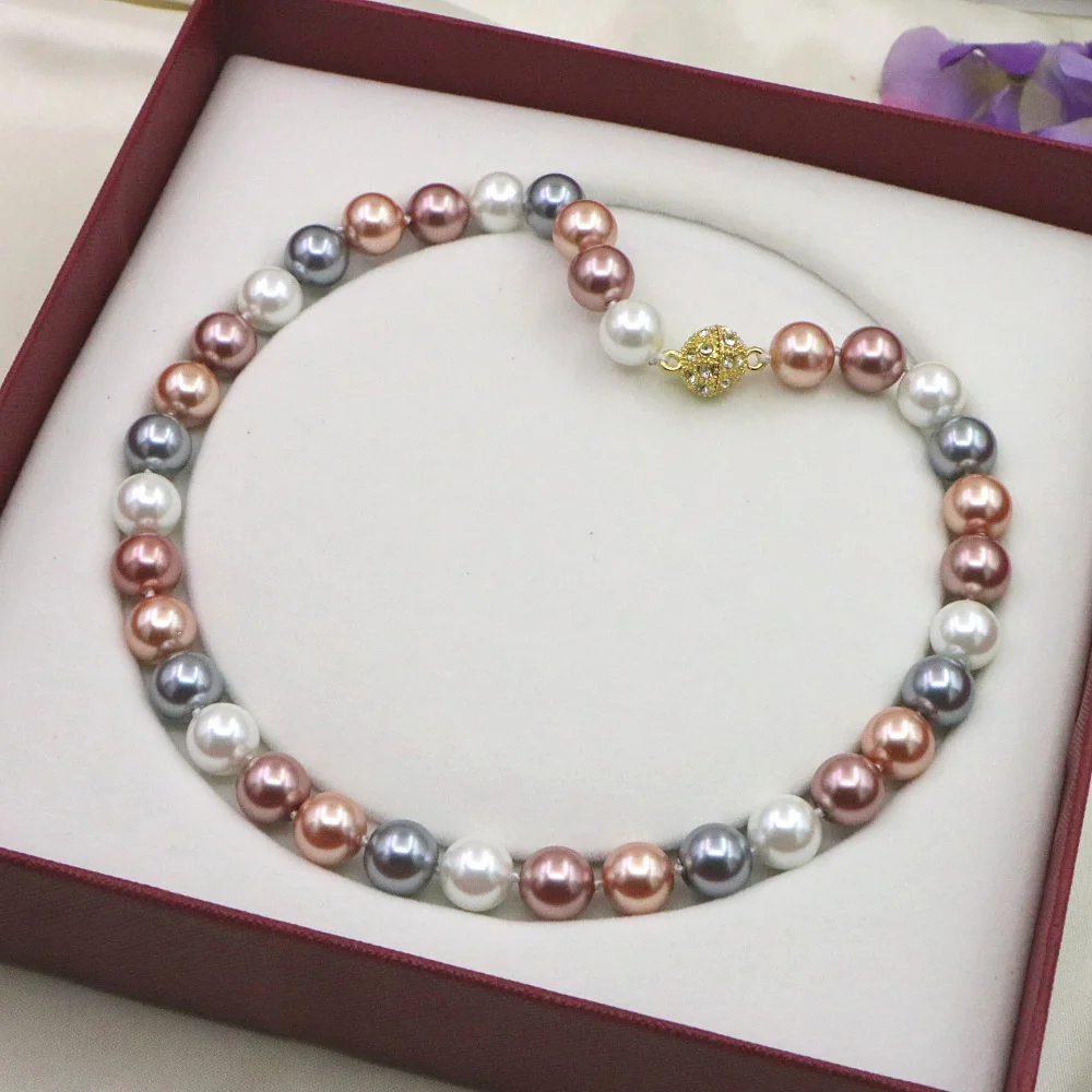 Perlenkette für Frauen, 12 mm, – String Of Pearls Plant Bewertung und Preis