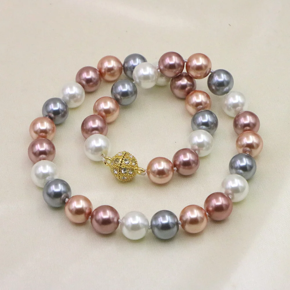 Perlenkette für Frauen, 12 mm, – String Of Pearls Plant Bewertung und Preis
