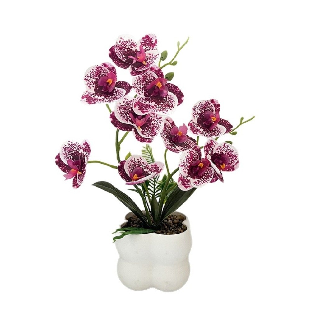 Multi-Bloom Künstliche Schmett – Orchid Phalaenopsis Bewertung und Preis