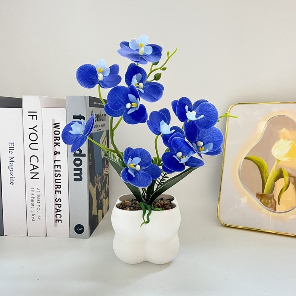 Multi-Bloom Künstliche Schmett – Orchid Phalaenopsis Bewertung und Preis