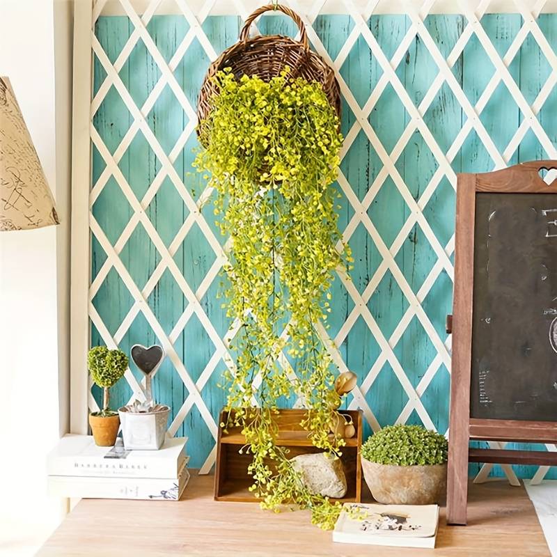 2 stücke künstliche Efeu Rebe  – String Of Pearls Plant Bewertung und Preis