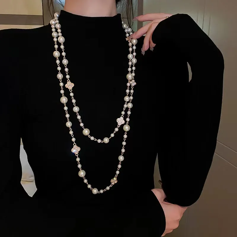 Lange Perlenpulloverkette, mod – String Of Pearls Plant Bewertung und Preis